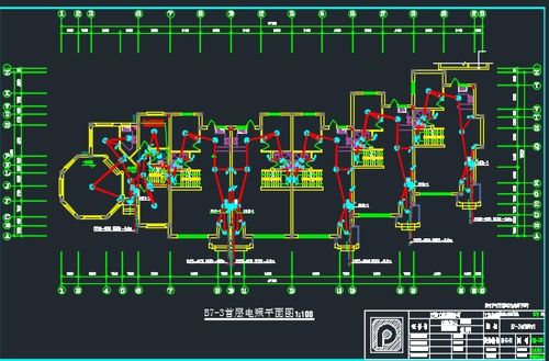 多栋住宅楼电气施工图免费下载
